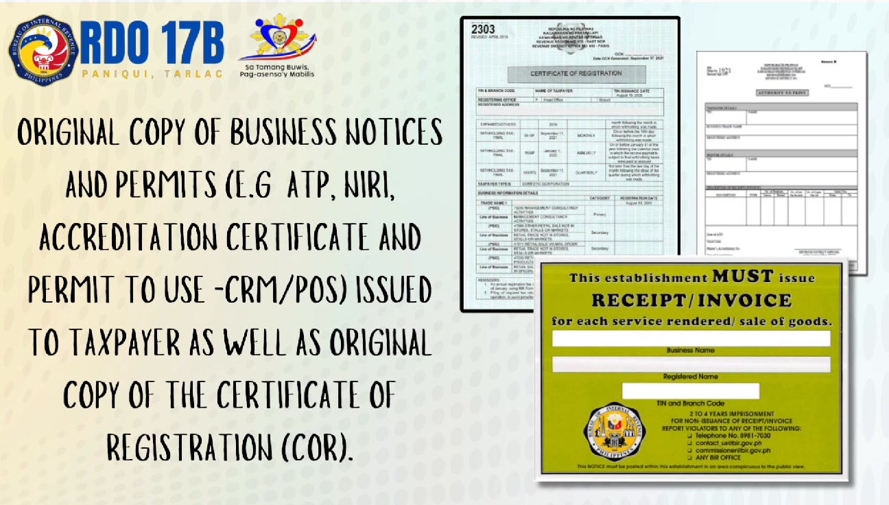 📍 Documentary Requirements for Closure of Business #BIRPaniqui #BIR17B ...