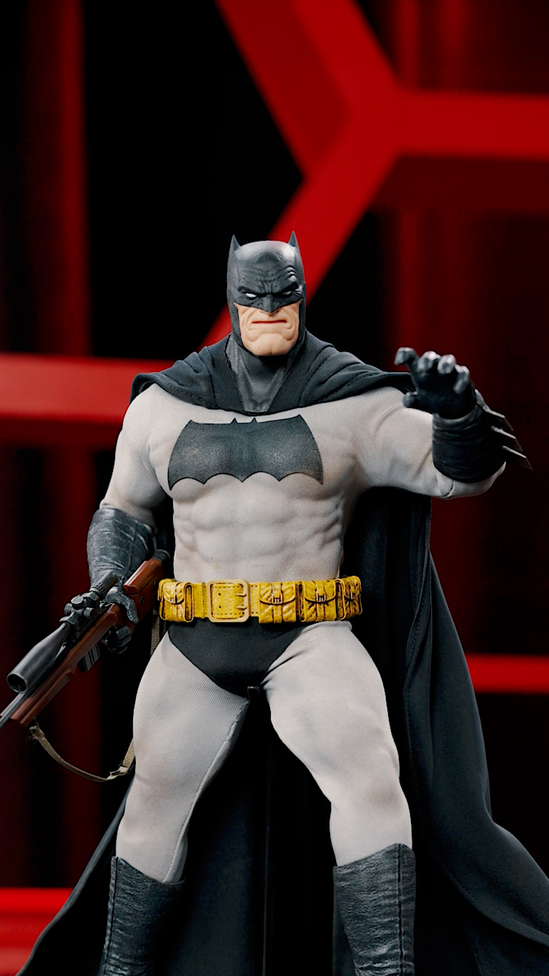 From the Batman: The Dark Knight Returns DC Comics run, an older