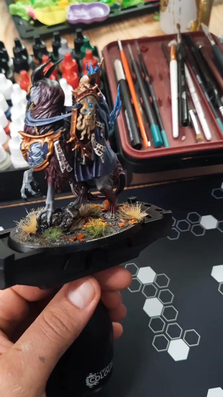 Figurine Warhammer Lord-Vigilant On Gryph-stalker - Stormcast Eternals, Occasion, Pour AOS Ou Collection