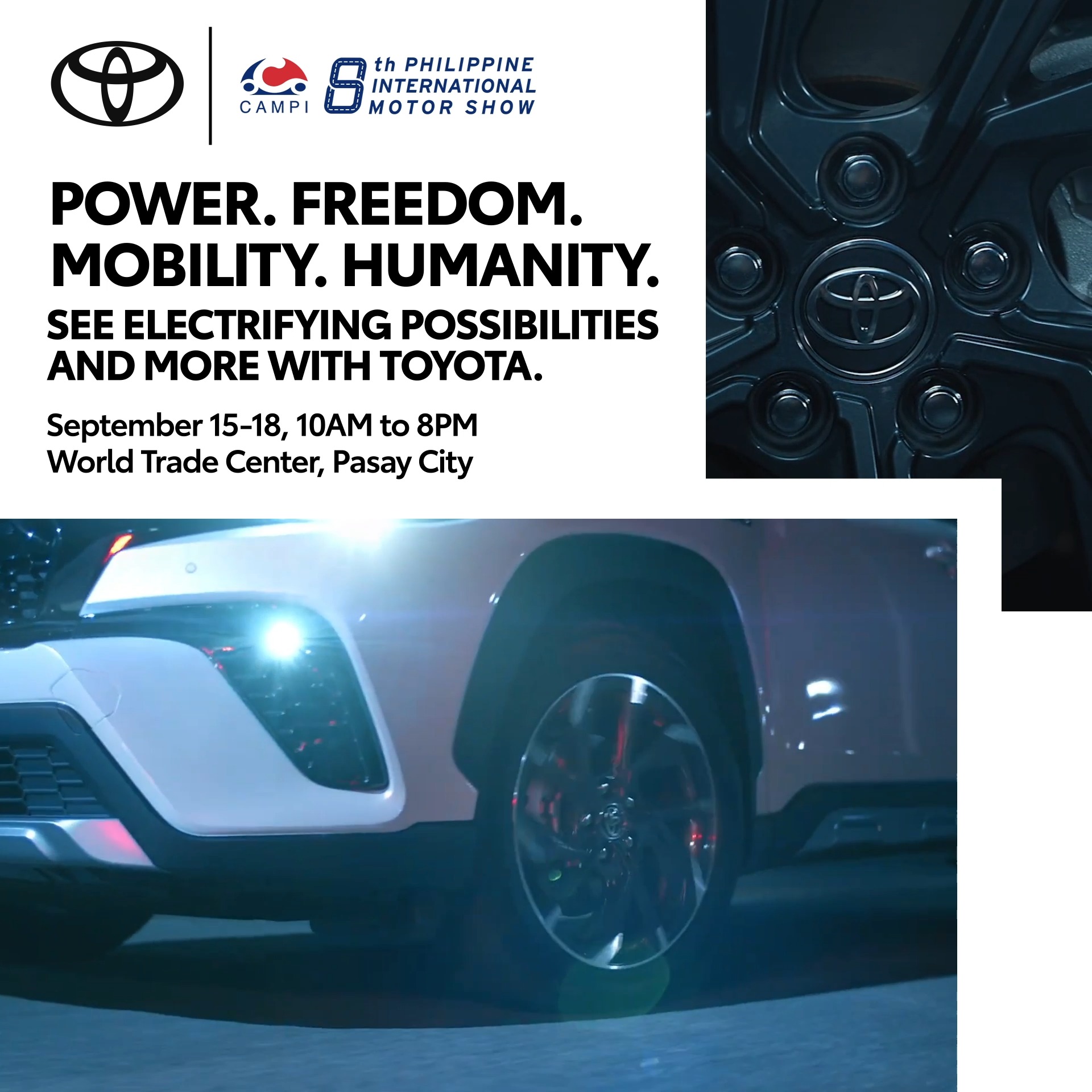 Toyota Motor Philippines at the 8th Philippine International Motor Show