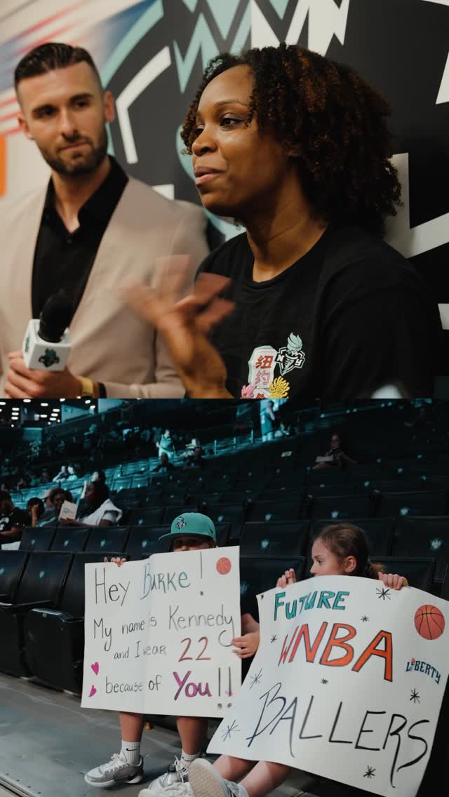 The children are our future!!!🥹... - New York Liberty | Facebook