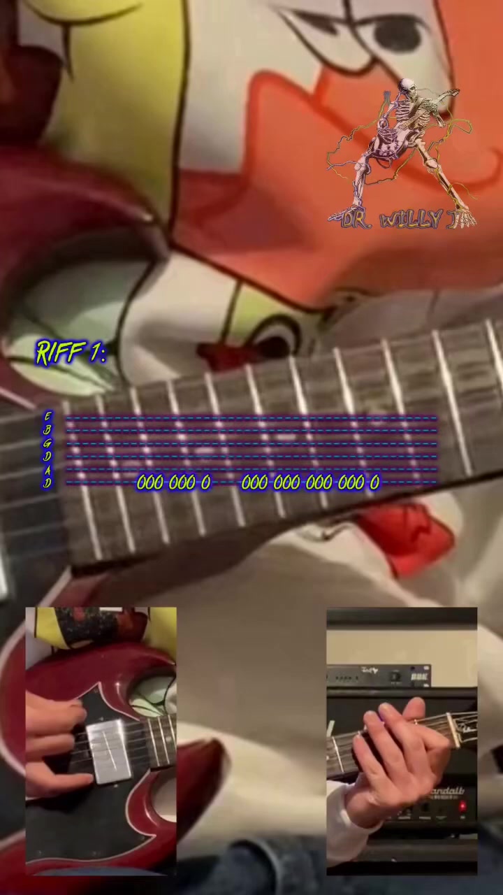 I never posted riff 1 and 2 2023's tabs. What better time than now? # ...