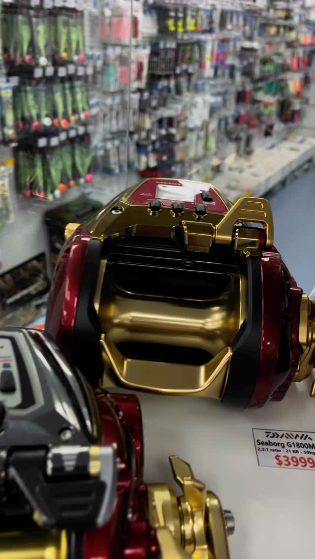 The Daiwa Mega Twin 1800 reel and Seaborg Straight and Bent Butt