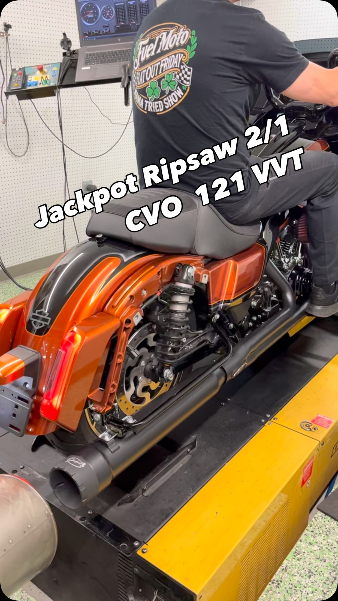🔈great sound from the Jackpot Ripsaw 2/1 on our CVO Road Glide. More ...