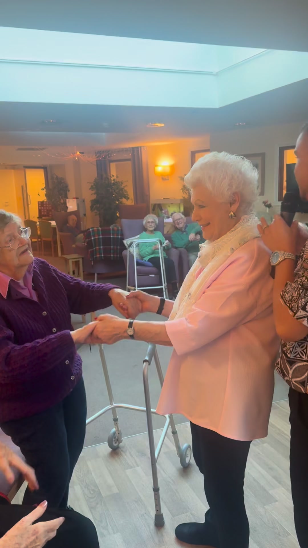 “Today in the care home, everyone was singing Barry Manilow’s ‘Can’t ...