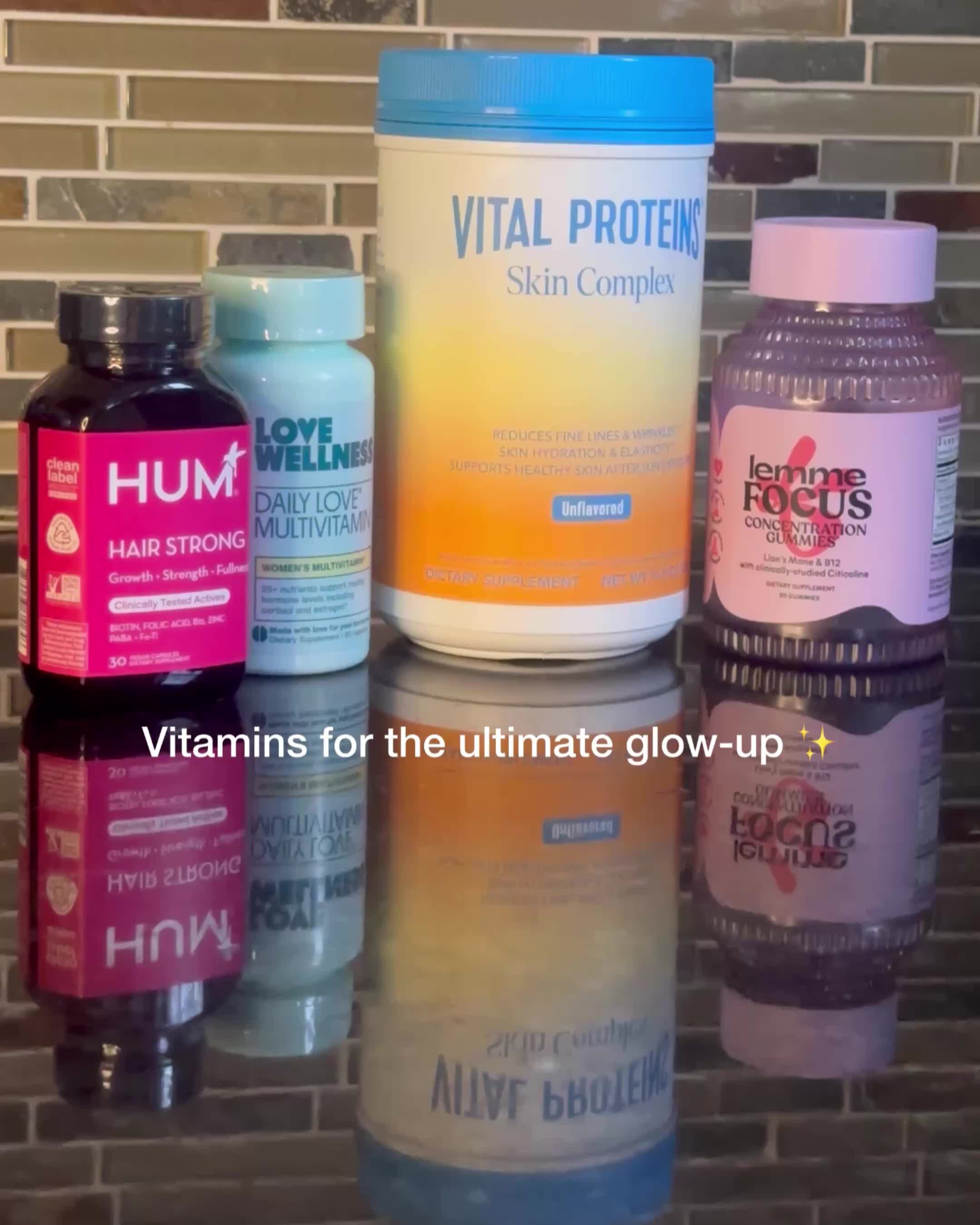New year, same you—just glowing brighter! ✨💊 , Check out our newest vitamins & supplements to level up your wellness game:, 🧠 Lemme Focus – Boosts focus & brain health with Vitamin B12 , 💖 Love 