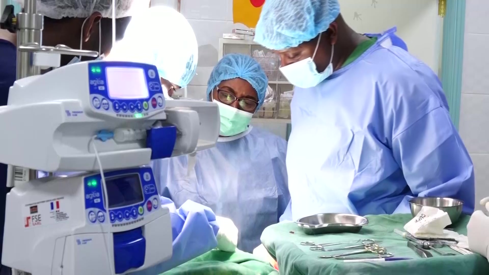 Children born with cleft lips and cleft palates receive surgeries to ...