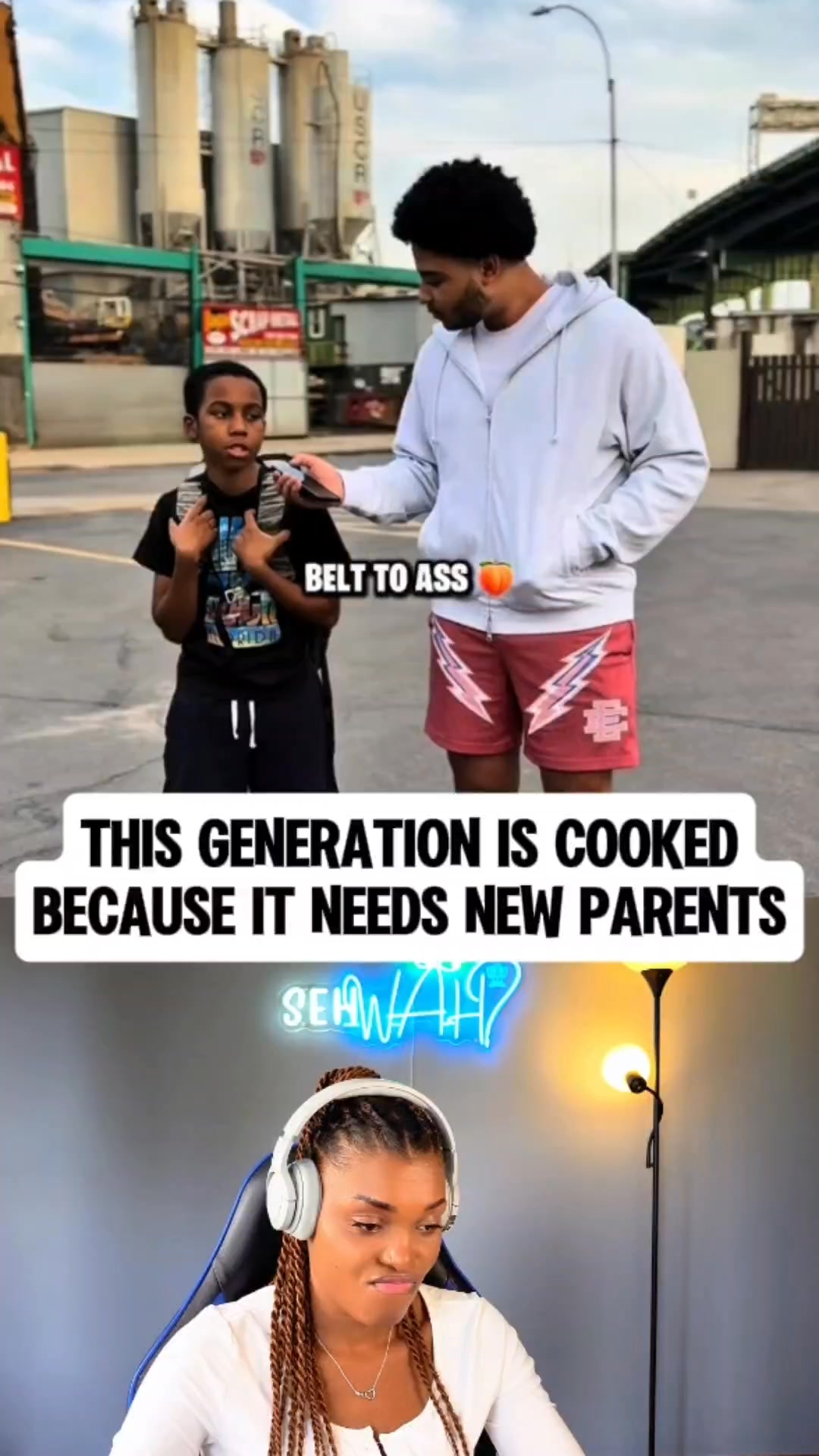 This generation is cooked because it needs new parents #reaction # ...