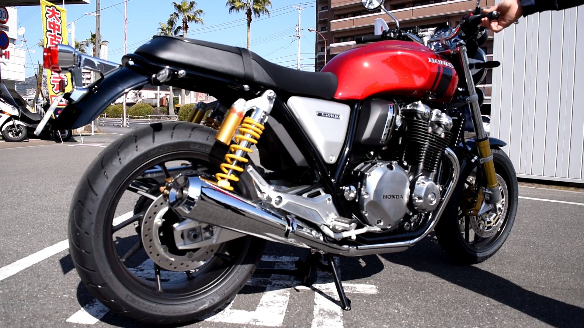 CB1100試乗商談会、開催中です♪ 動画では伝わらないこの迫力の 