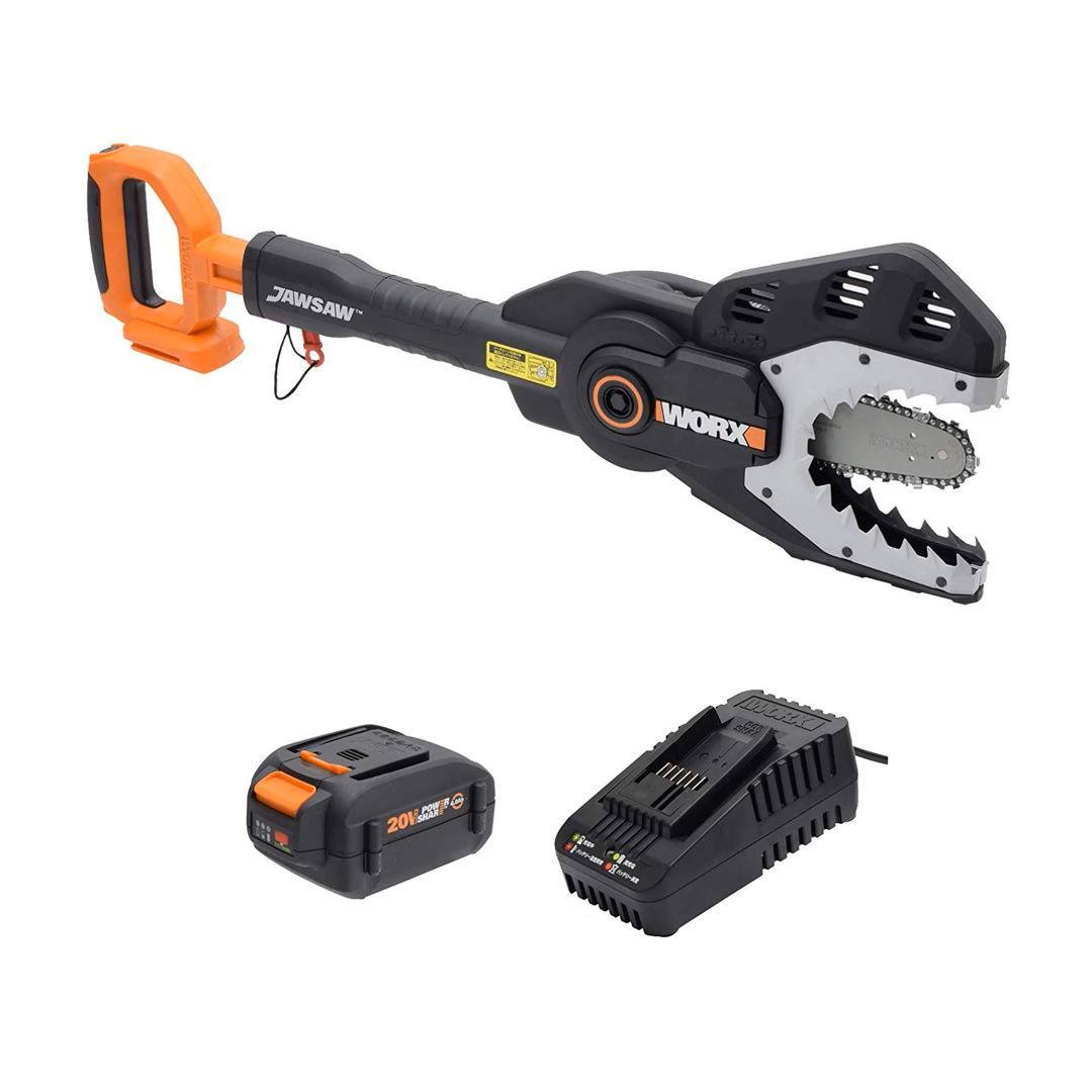 Amazon.co.jp 限定】 WORX(ワークス) 充電式チェーンソー Jawsaw・4.0