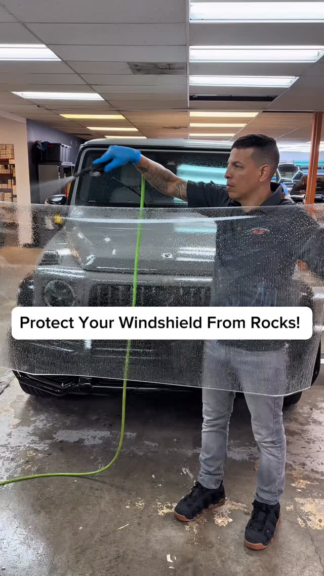Windshield protection film is always a hot topic. Yes it will protect ...