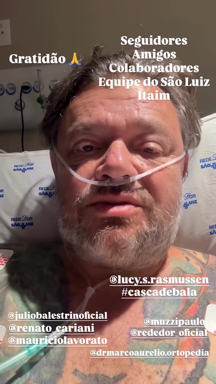 𝗥𝗶𝗰𝗵𝗮𝗿𝗱 𝗥𝗮𝘀𝗺𝘂𝘀𝘀𝗲𝗻 𝘀𝗲 𝗿𝗲𝗰𝘂𝗽𝗲𝗿𝗮 𝗯𝗲𝗺 𝗮𝗽ó𝘀 𝗰𝗶𝗿𝘂𝗿𝗴𝗶𝗮 𝗲 𝗲𝗻𝘃𝗶𝗮 𝗺𝗲𝗻𝘀𝗮𝗴𝗲𝗺 𝗮𝗼𝘀 ...
