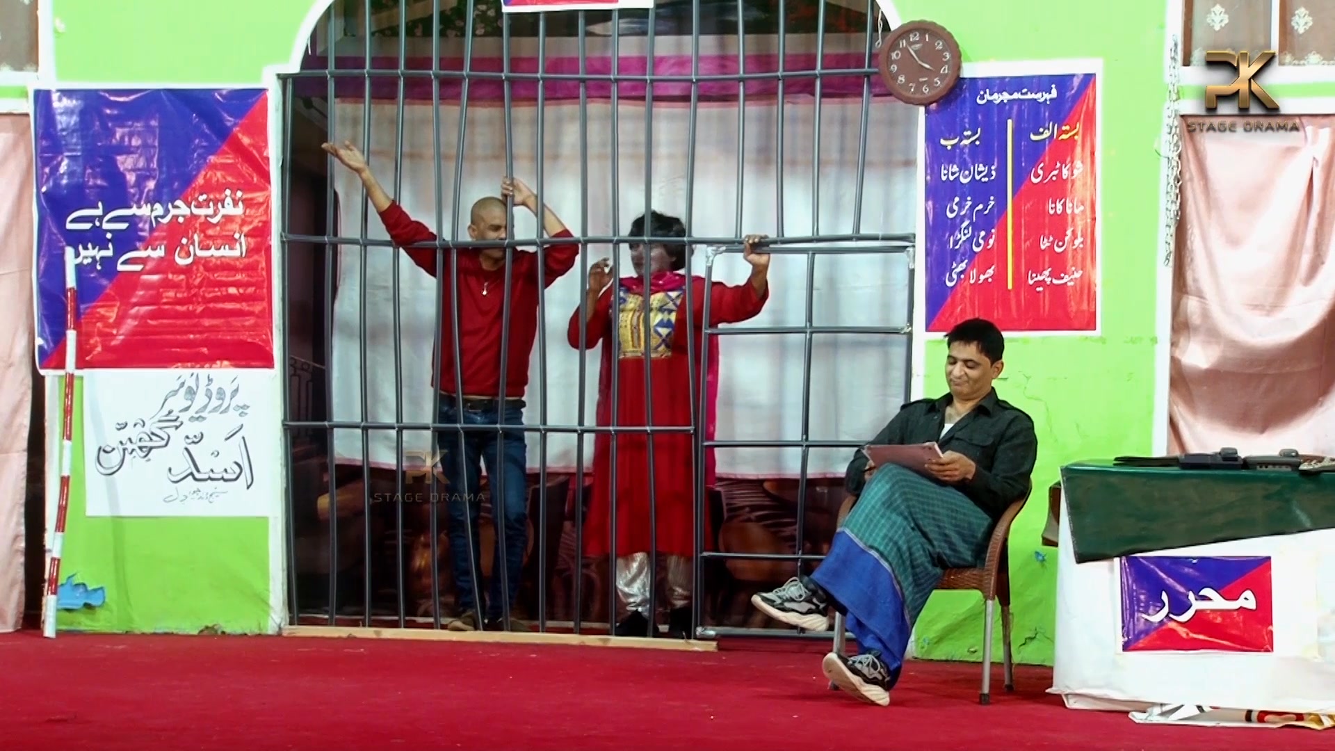 Amjad Rana With Nisha Khan New Funny Stage Drama Clip 2025 # ...
