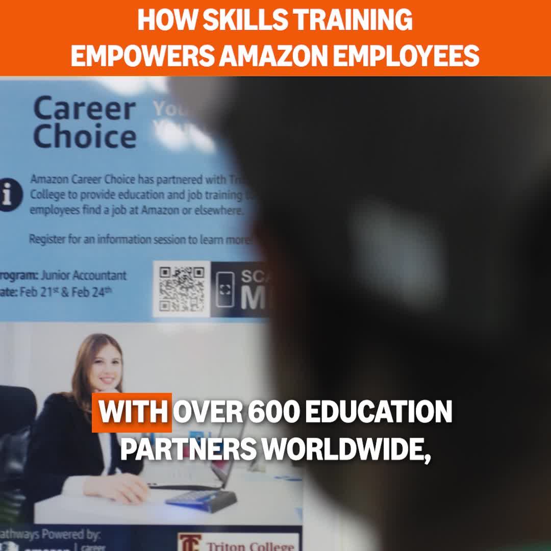 Amazon's Career Choice program provides eligible employees with free ...