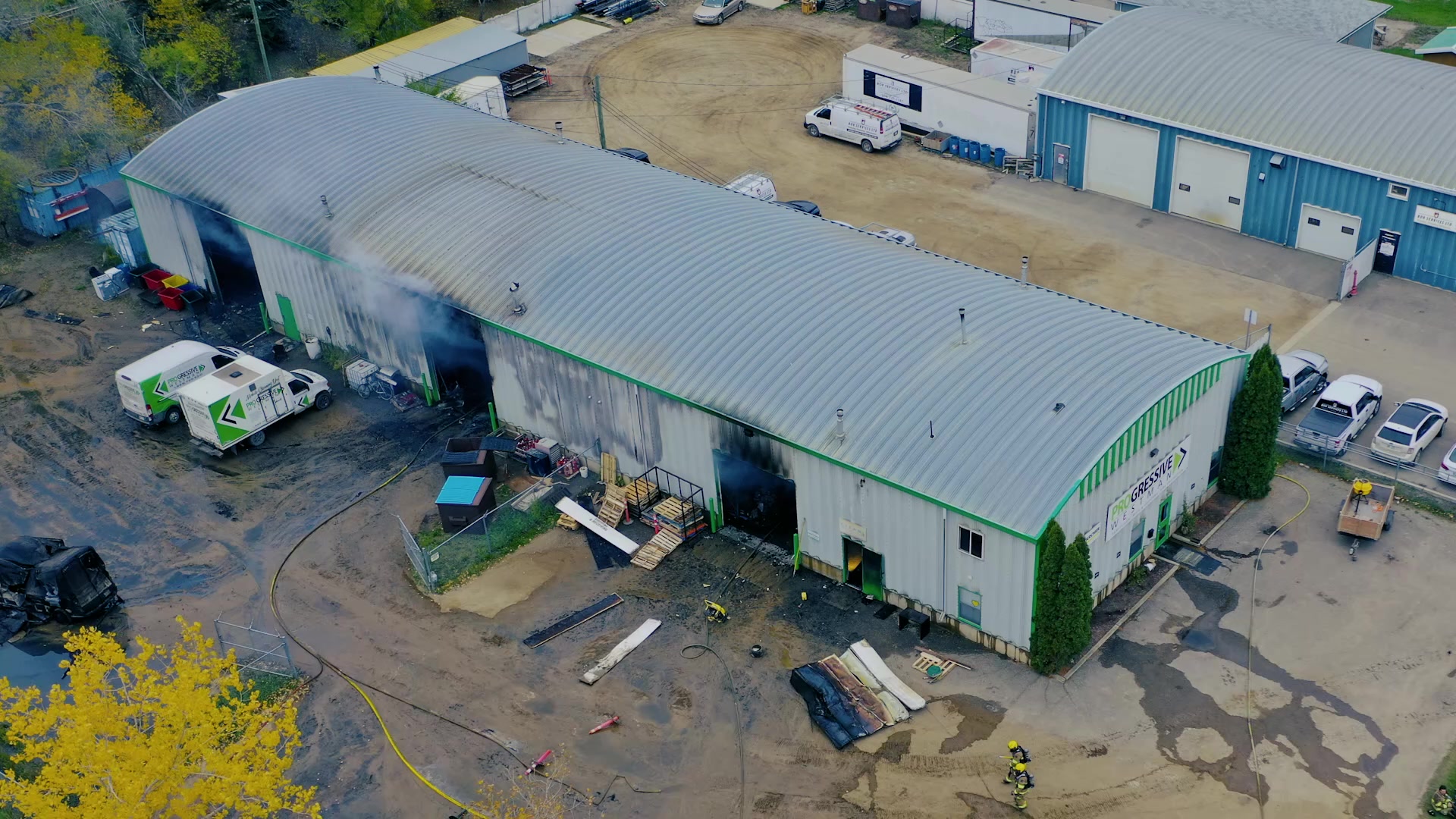 Rising from the ashes: Every frame shows how a devastating fire was ...