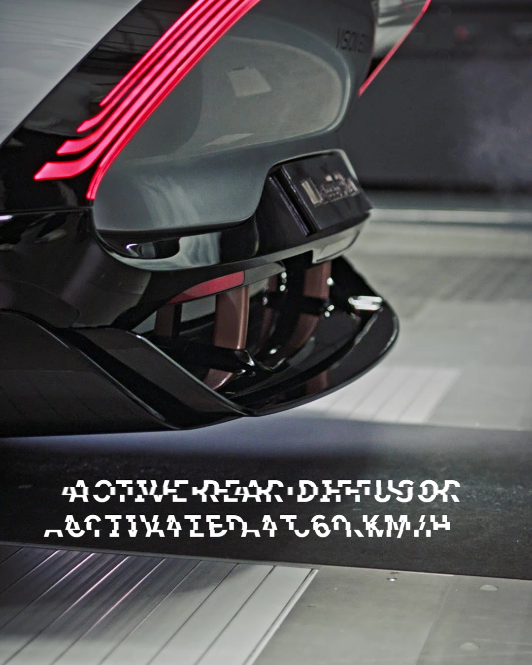 The retractable rear diffuser of the #MercedesBenz #VISIONEQXX is a ...