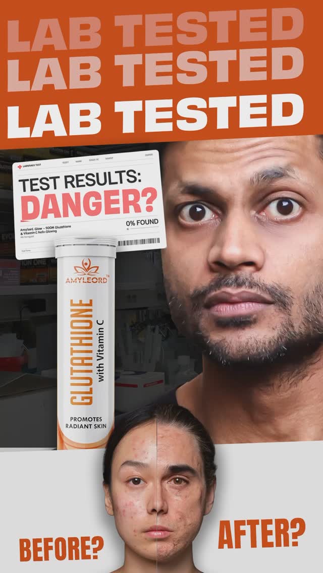 AMYLEORD GLUTATHIONE LAB TEST REPORT - SHOCKING RESULTS #review #health #ﬁtness | Trustified