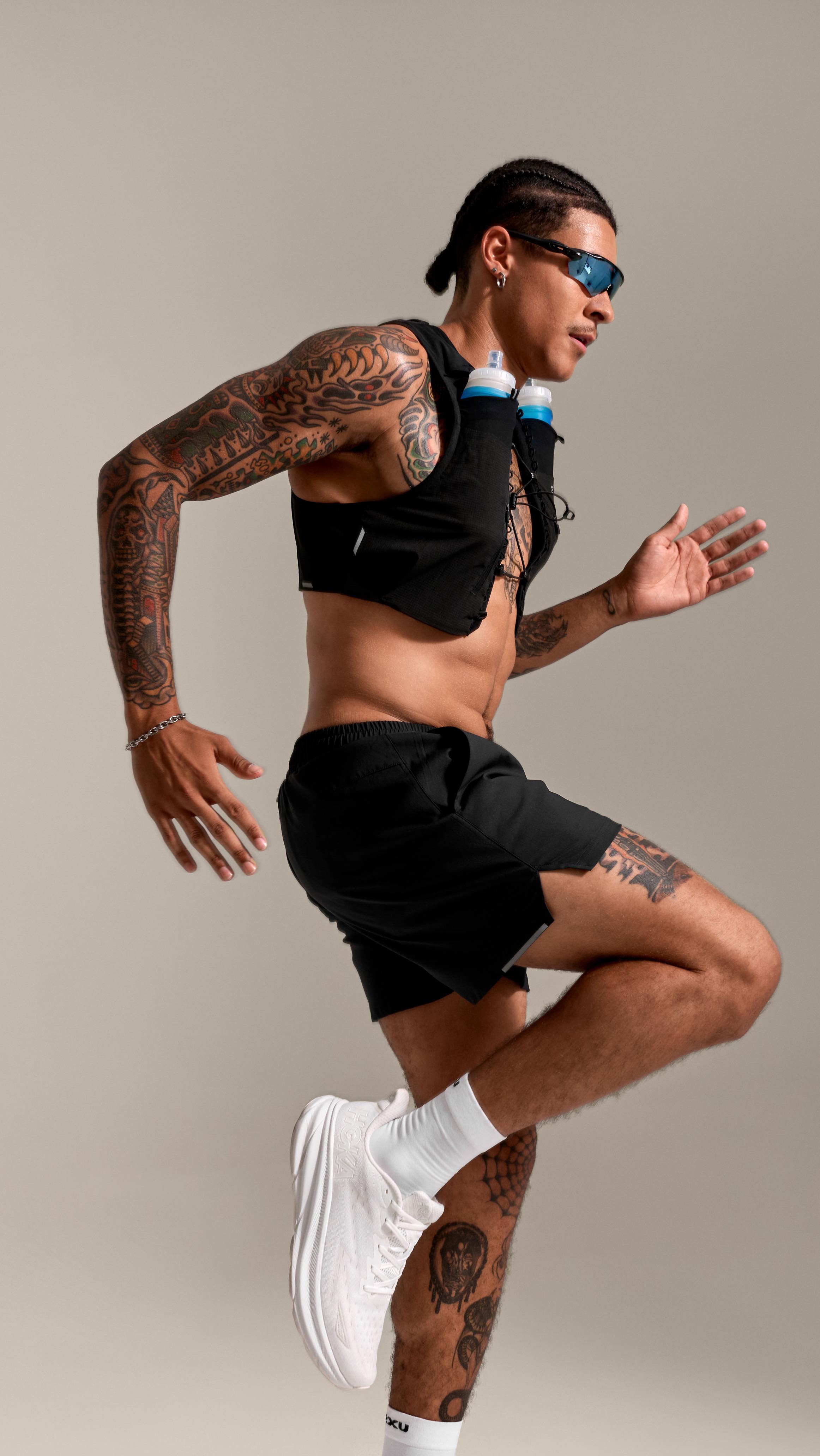 Minimalist and ultra comfortable, the Run Hydration Vest is about 