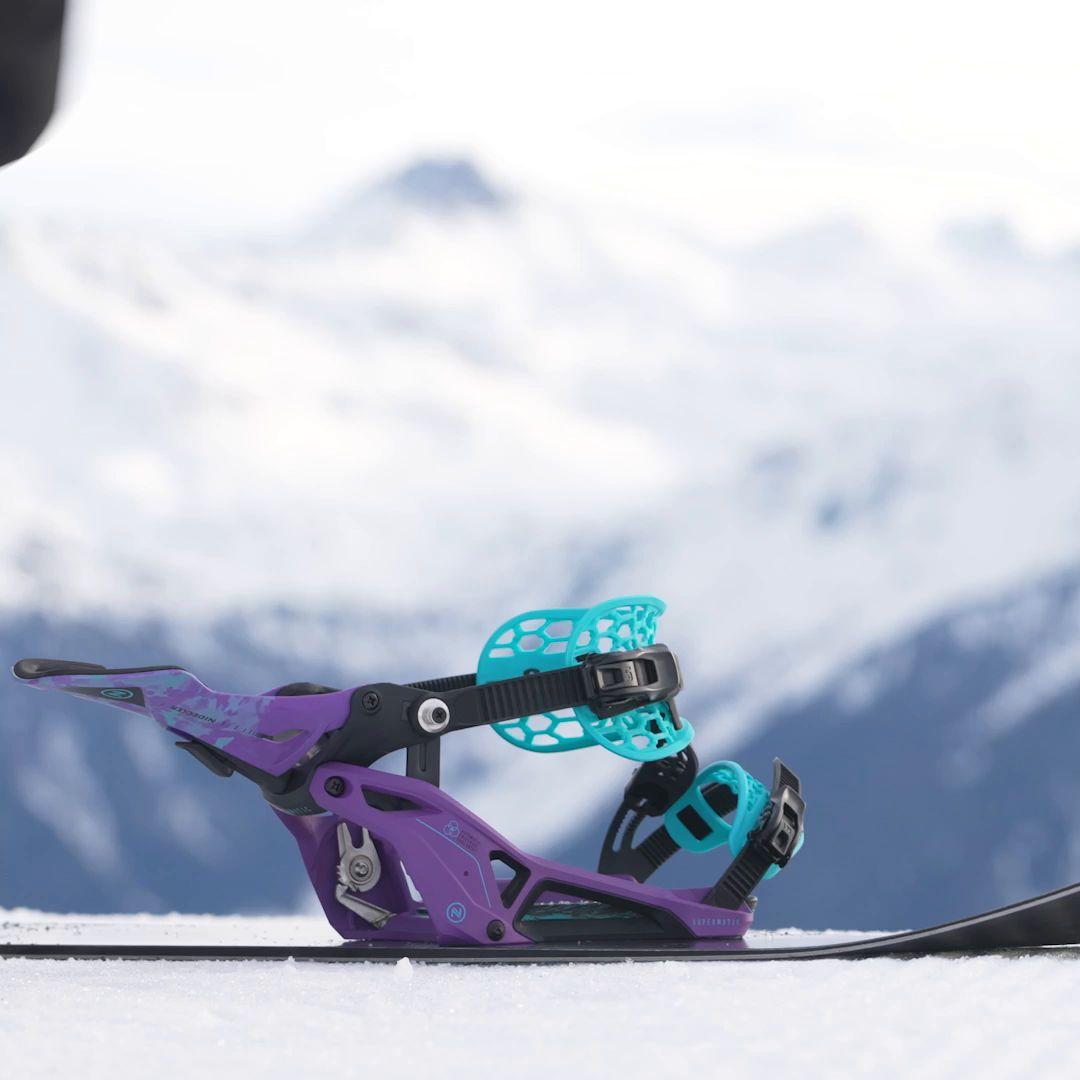 Kick, Click, Go – Now in Joker Purple! The Nidecker Supermatic