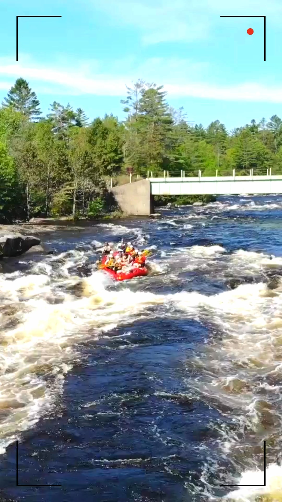 Feel the rush as you charge through wild rapids, soaking up every ...