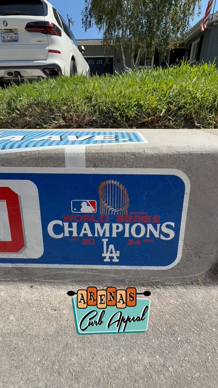 Always delivering nothing but quality. Curb painting like never seen ...