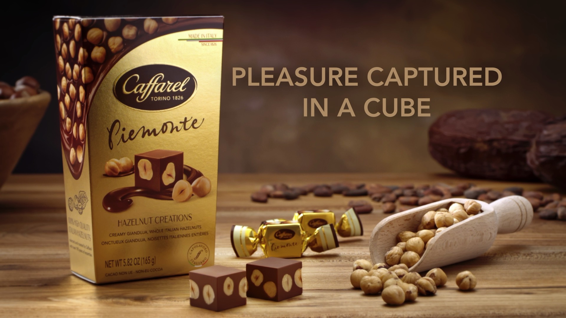Discover Caffarel Hazelnut Creations Cornet Piemonte, pleasure
