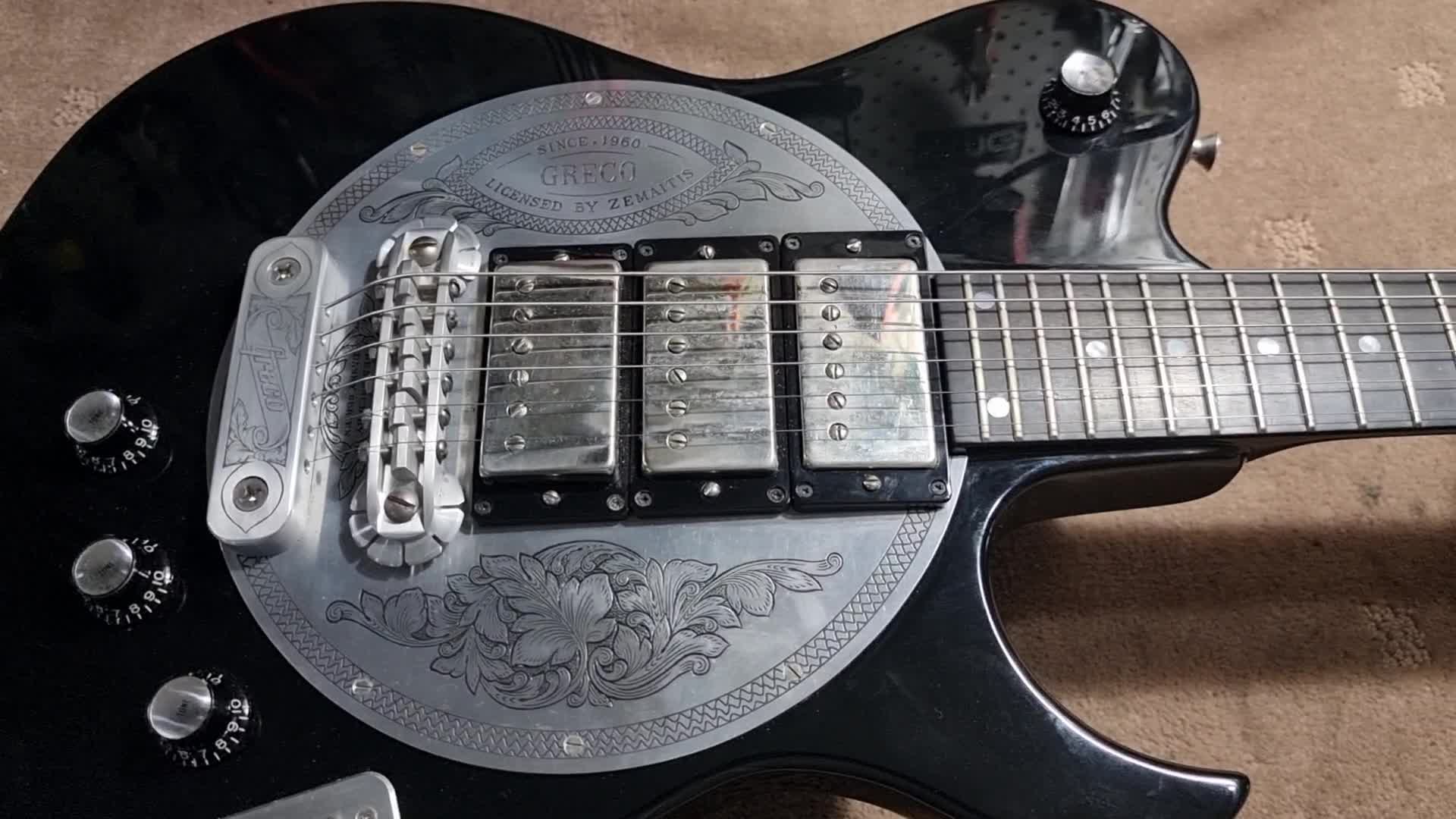 Greco Zemaitis is in for some setup work | The Guitar Pitstop