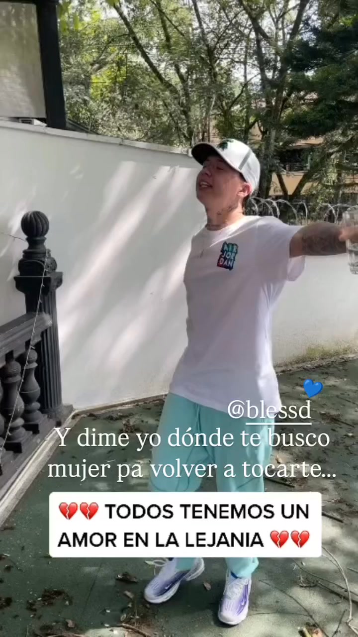Blessd 💙 es un amor en la lejanía...💔💔💔 | Leandro Alvarez | Facebook