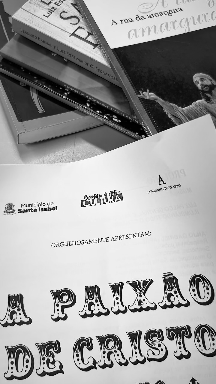 o espetáculo vai começar… #paixãodecristo2026 @municipiodesantaisabel ...