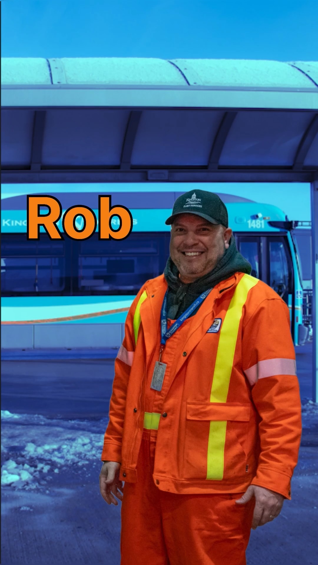 🦺 Rob has worked at the City for four... - Kingston Transit | Facebook