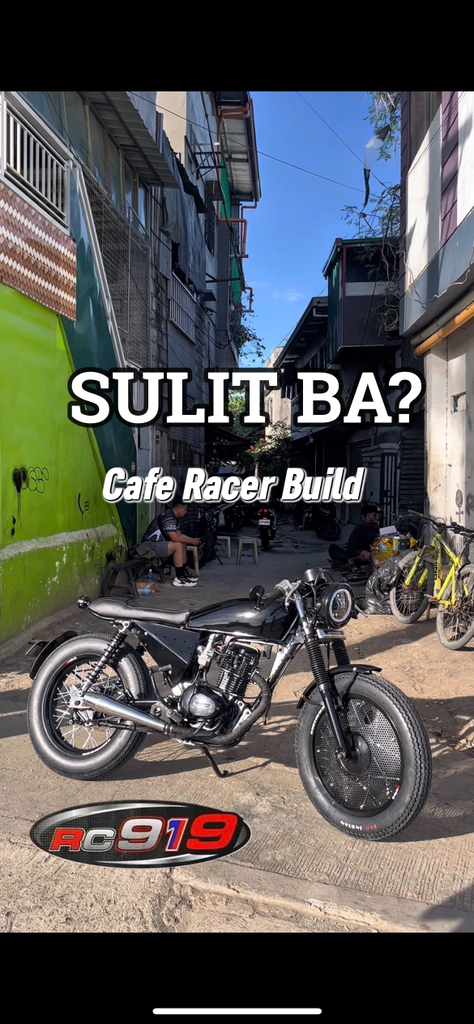 Sulit ba? Honda Tmx 155 Cafe Racer Build. Powered by RC919 oil⚡️ Swabz ...
