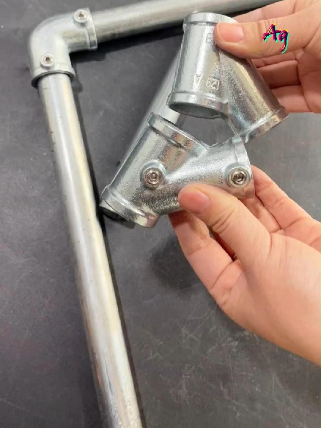 This crooked three-way fitting is easy to use | A&G Gallery | Facebook