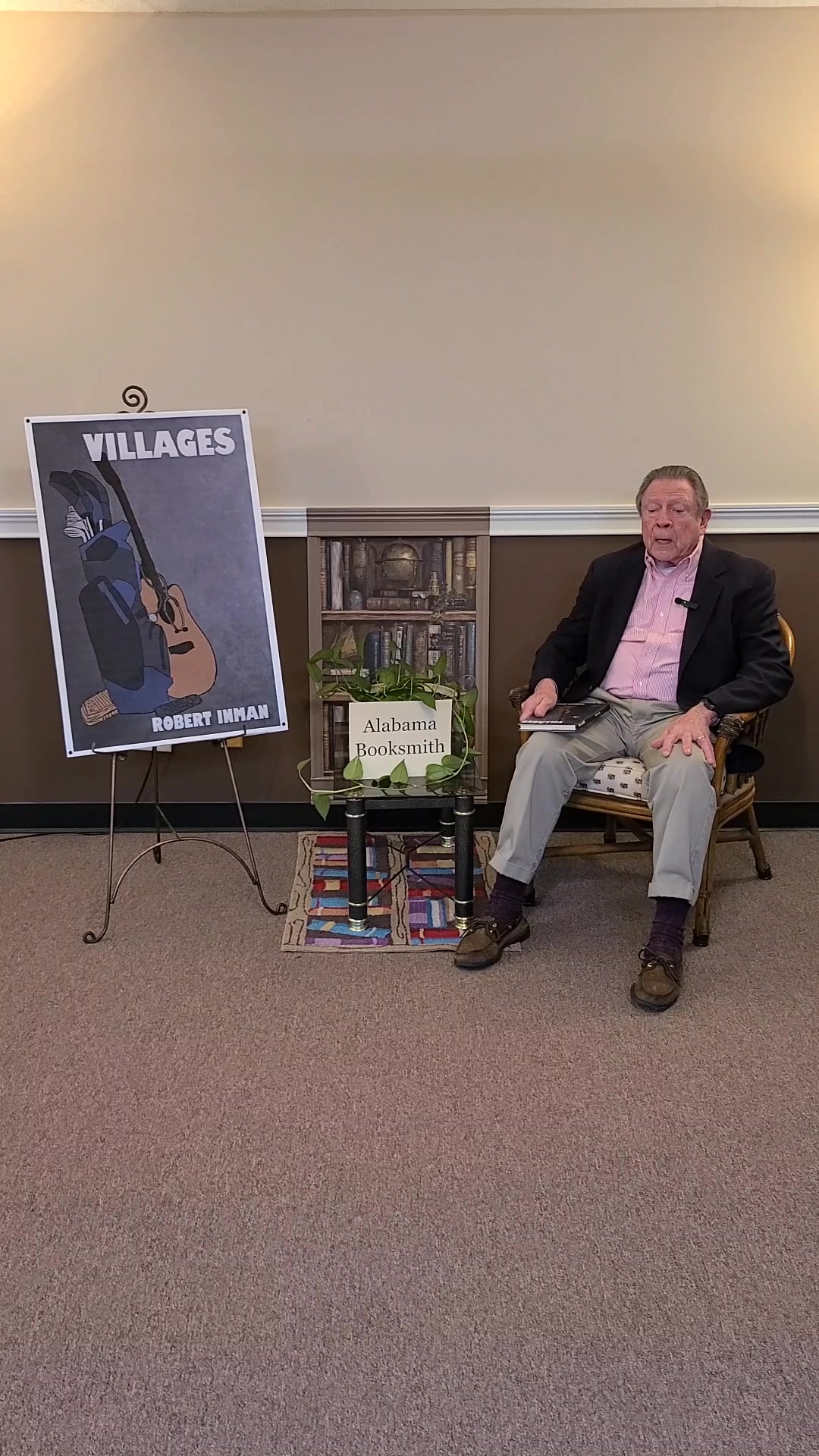 Author Robert Inman discusses his latest novel, VILLAGES, at our book ...