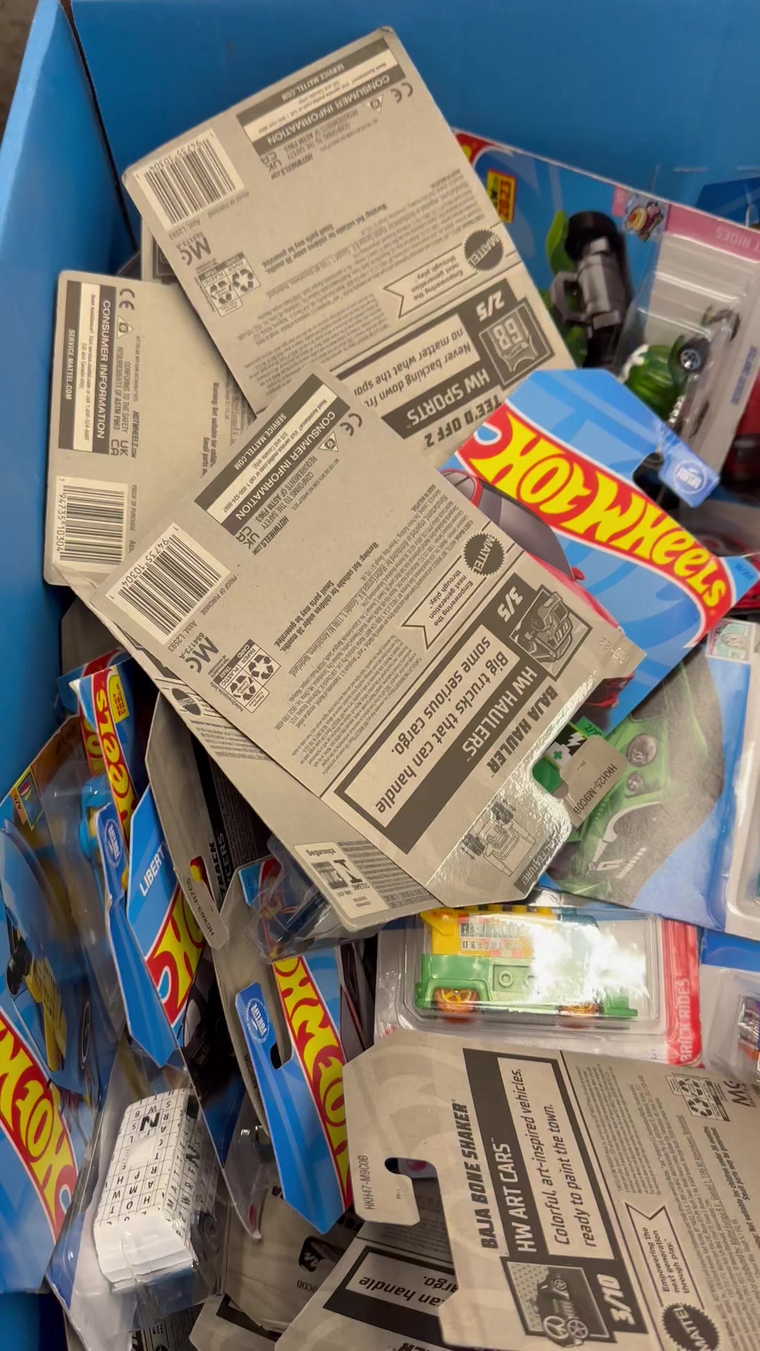 Finding rare Hot Wheels at Safeway
