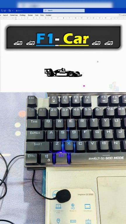 Draw an F1 Car in MS Word with Just a Shortcut – You’ll Be Shocked! # ...