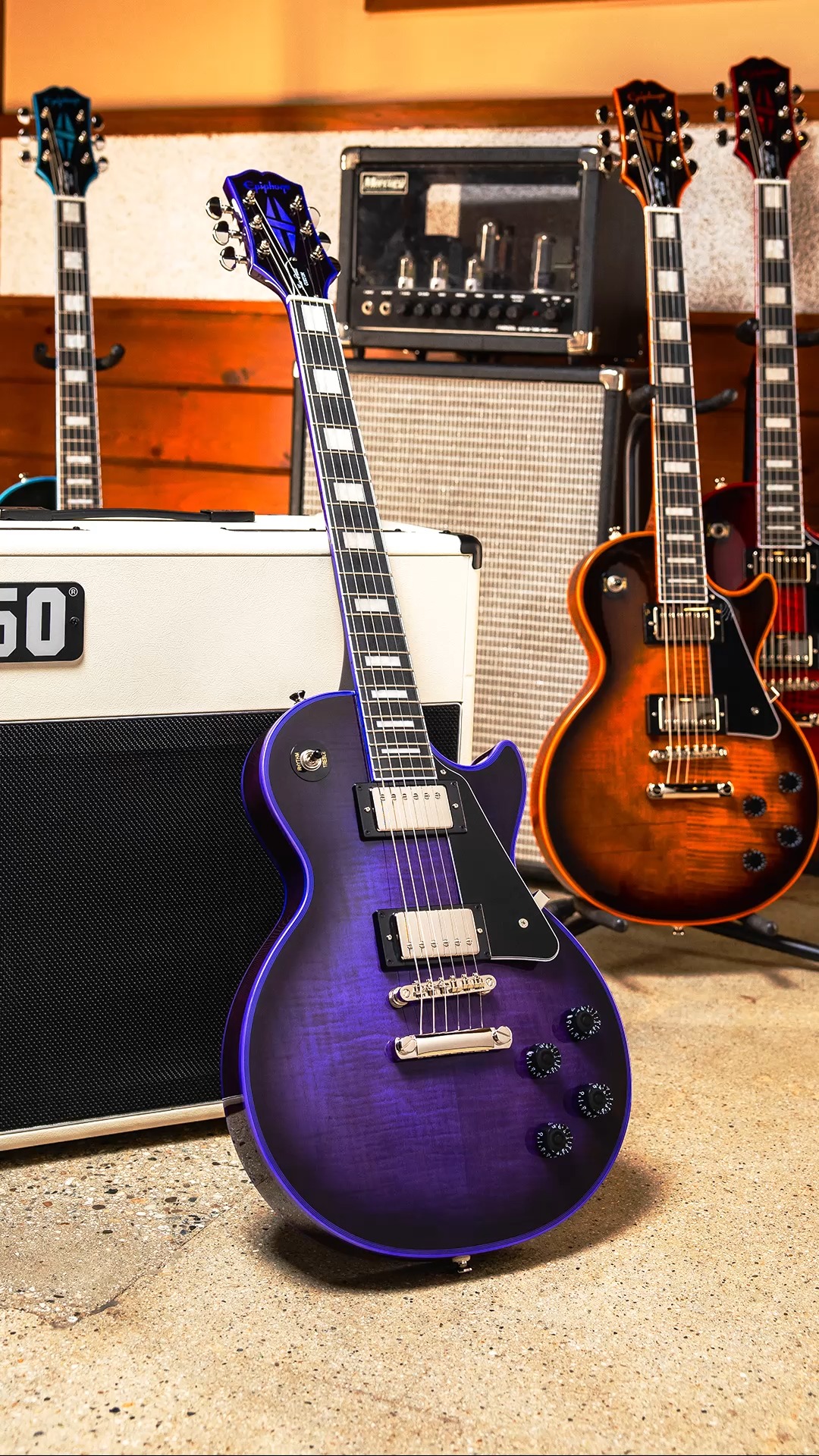 Which exclusive Epiphone Les Paul Custom Widow are you riffing on