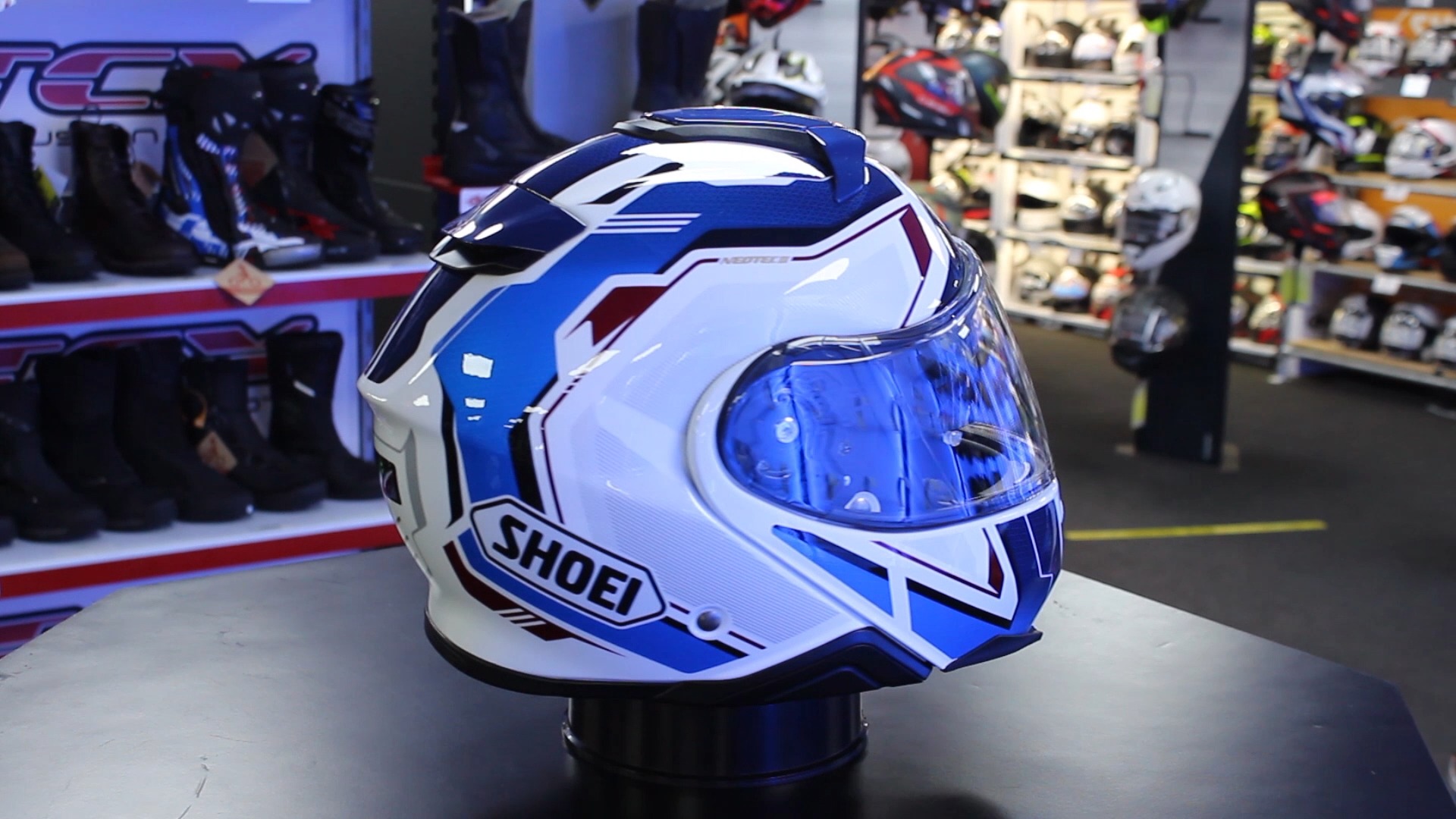 New Arrival the Shoei Neotec 2 Respect TC10 Flip Front Helmet