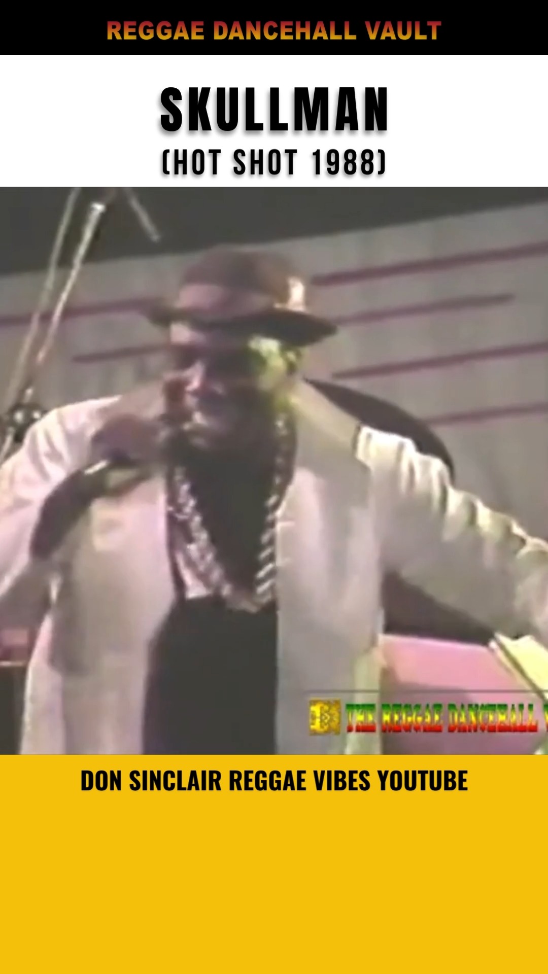 Skullman (Hot Shot 1988) #reggae #dancehall #soundsystem #jamaica # ...