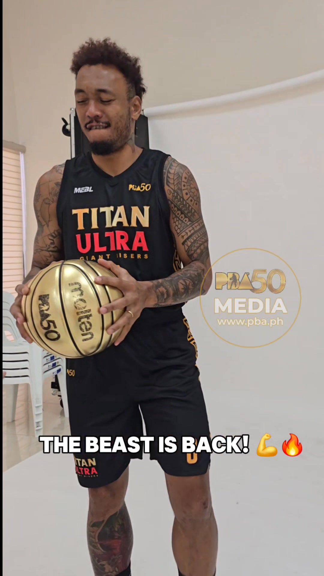 THE BEAST IS BACK! 💪🔥 Abueva scored 41pts. to lead Titan Ultra in their ...