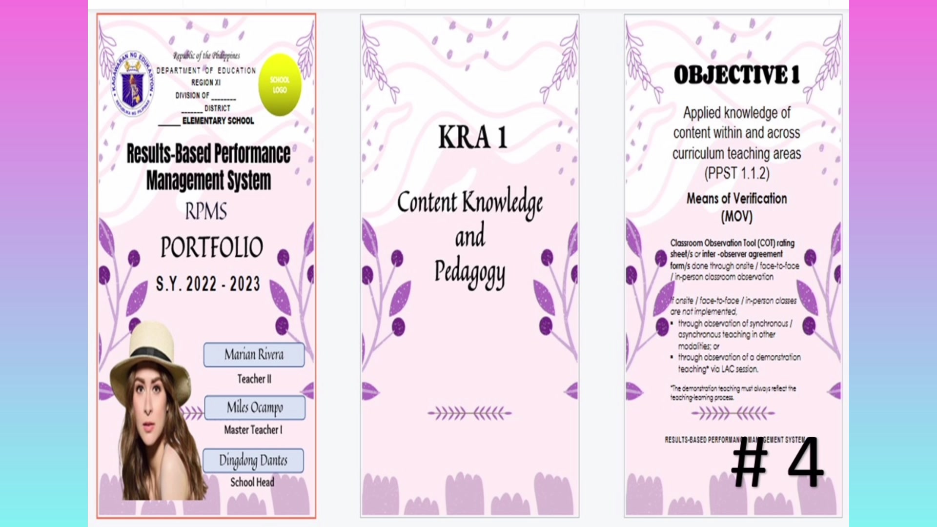 NEW! RPMS 2022-2023 Details: - RPMS for Teacher I-III - 5 KRA | 15 ...
