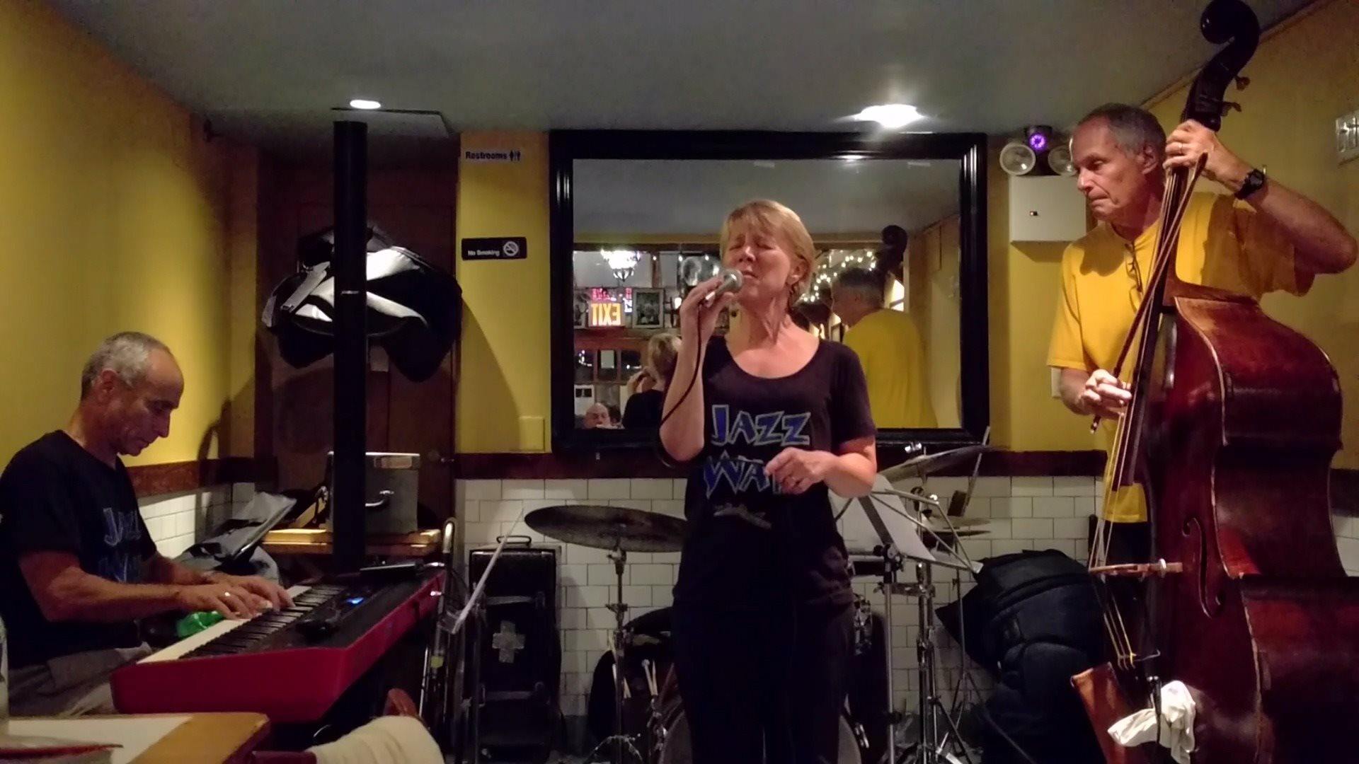 Louise Rogers with Mark Kross, John Loehrke, and Jeff Potter