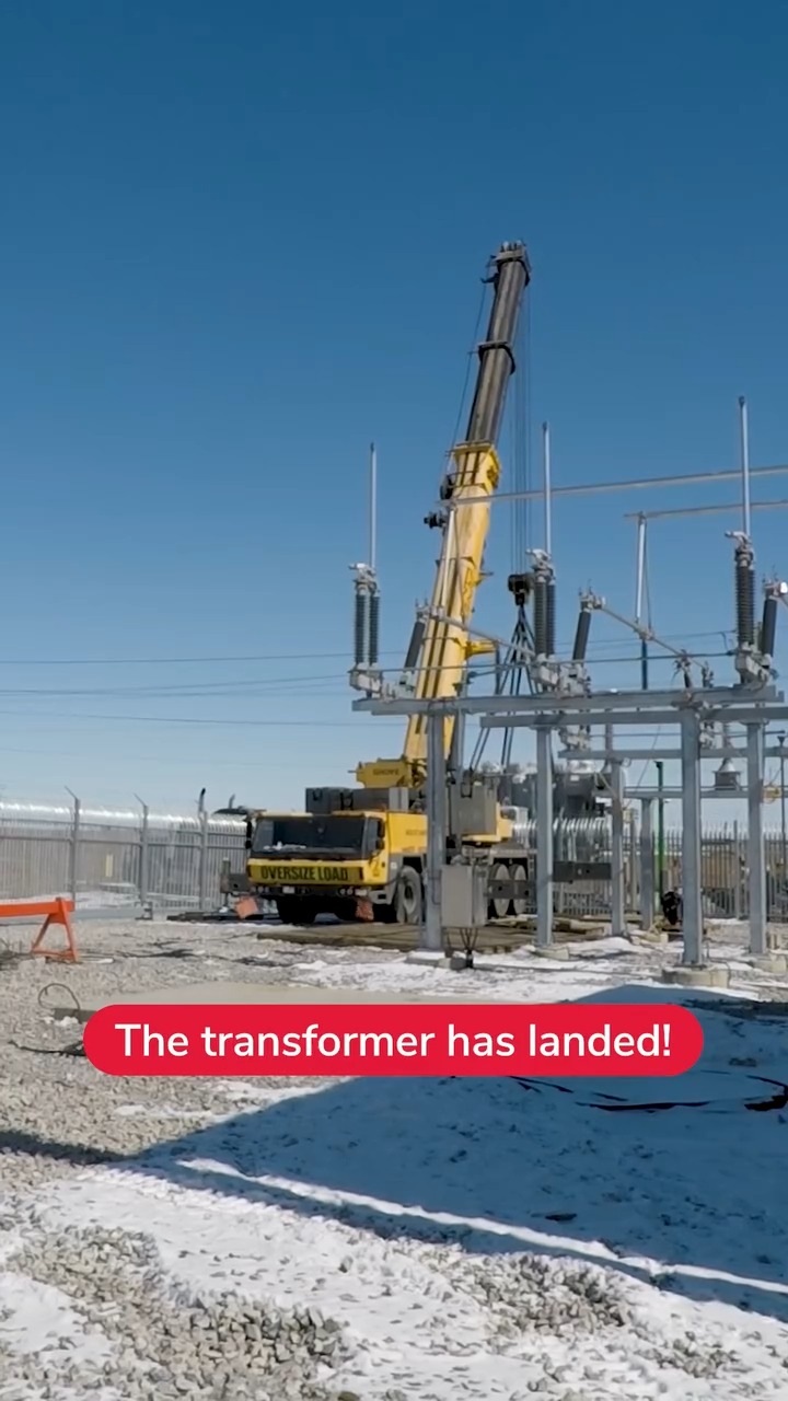 We need more power, Cap'n! A new high voltage transformer is being ...