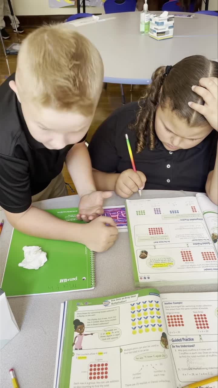 Watch as third grader, Lucas, uses encouraging words to help his ...