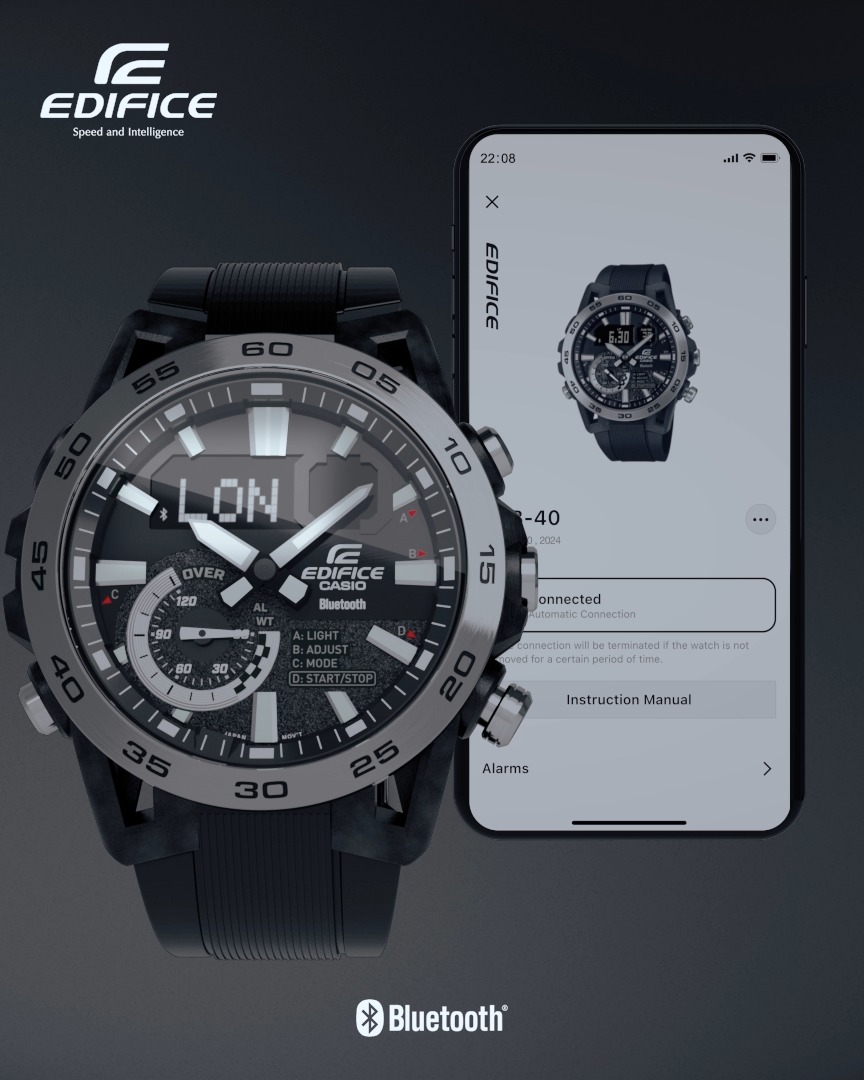 Once securely paired with your smartphone, the ECB-40P Sospensione