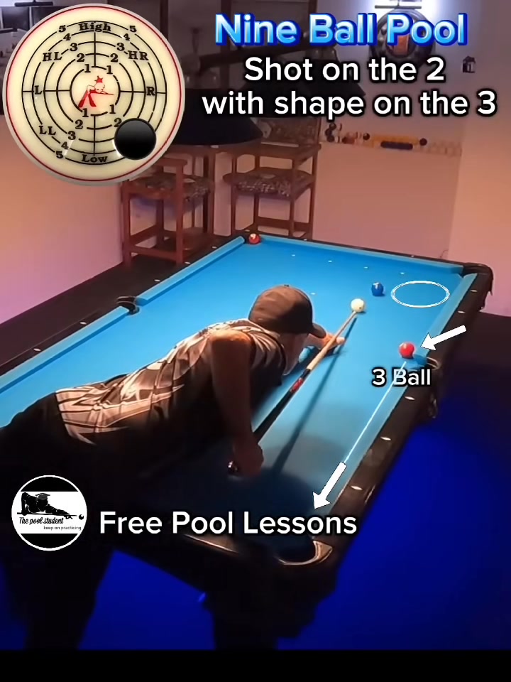 11 ball rotation Pool for greater success & Advanced Position Shot (f ...