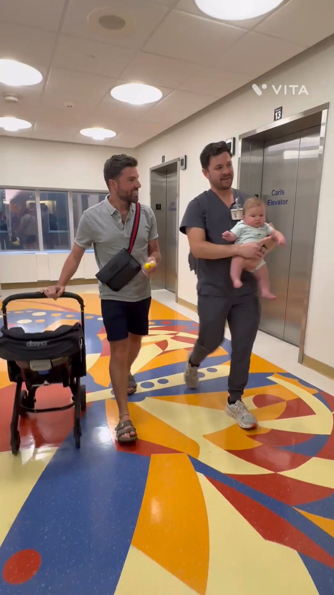 Quick hospital visit for Rory to check on a flat spot. Pretty common ...