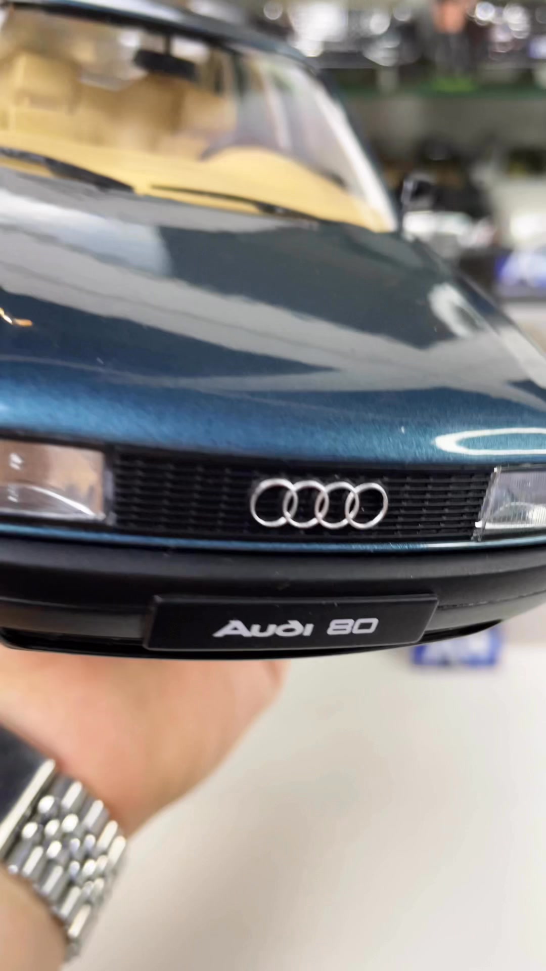 🟢 Audi 80 B3 || 📐 1:18 scale ||⚙️ Triple 9 || Buy this & more
