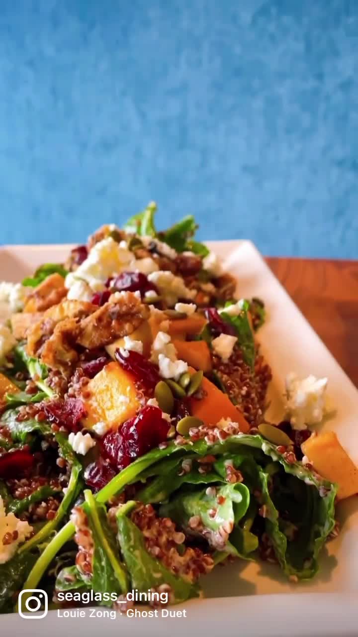 apple cider pumpkin seed dressing crisp and green The @crispandgreen Fall seasonal menu items are officially HEREEEE!!! Which one are you trying first?!🍎🍂 🤤🤤 #SquashGoals Salad Wild Child grain bowl Ranch Club wrap Verde Chicken grain bowl Fresca winter wedding guest dresses
