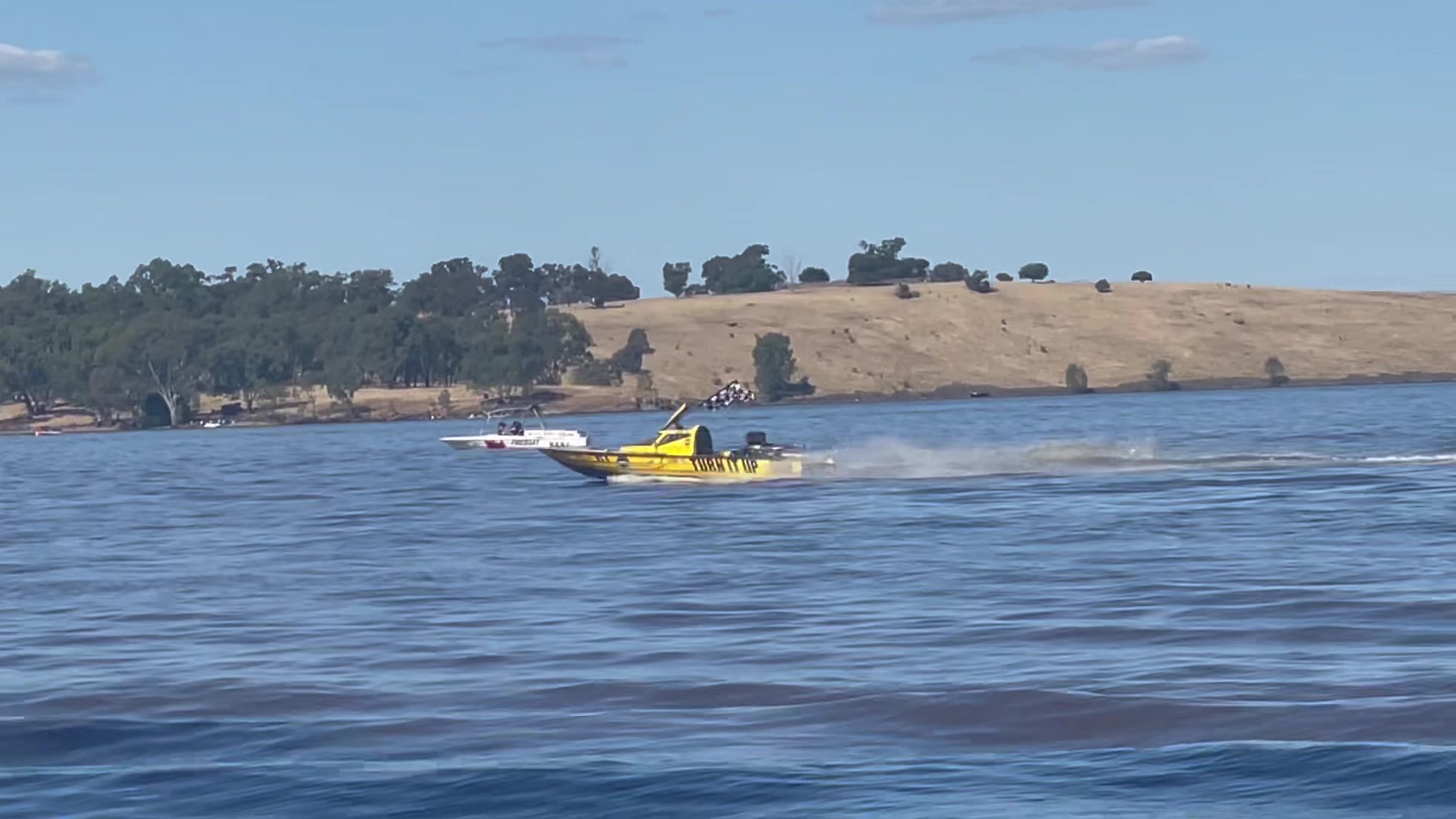 Connor Patterson, racing Legend flying the chequered flag in ‘Turn it ...