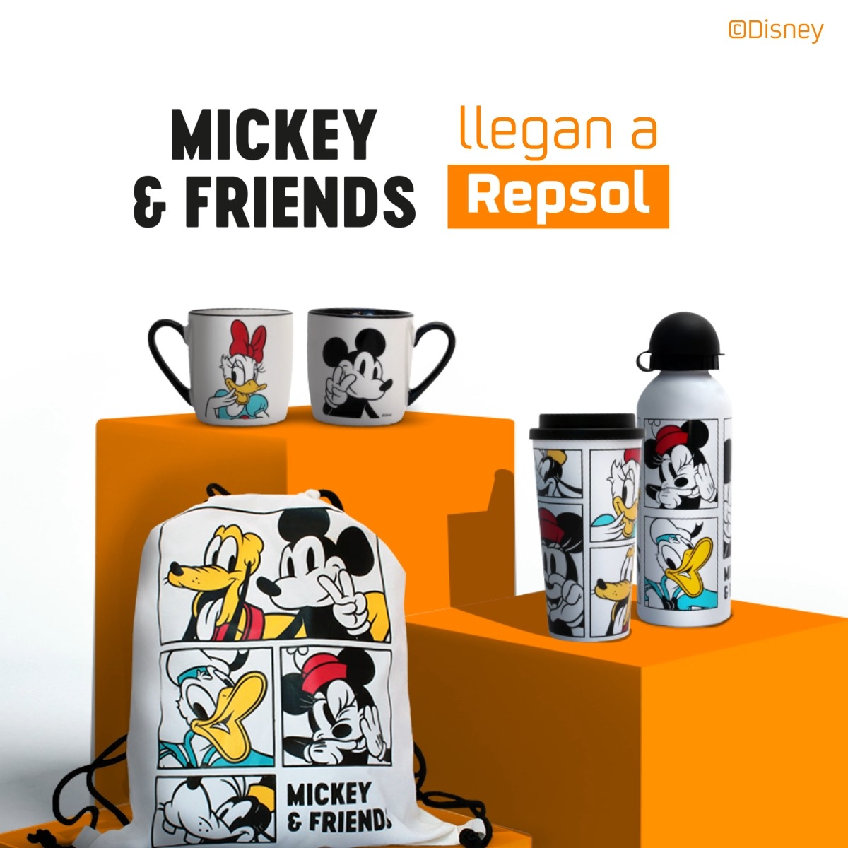 Nueva colección de Mickey & Friends ¡en nuestras estaciones de servicio ...
